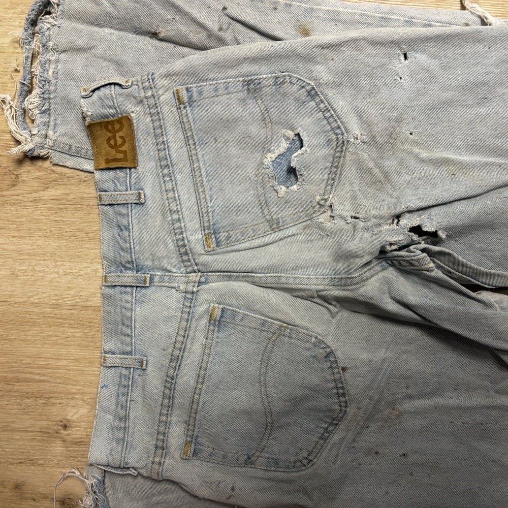 Holy jeans Lee